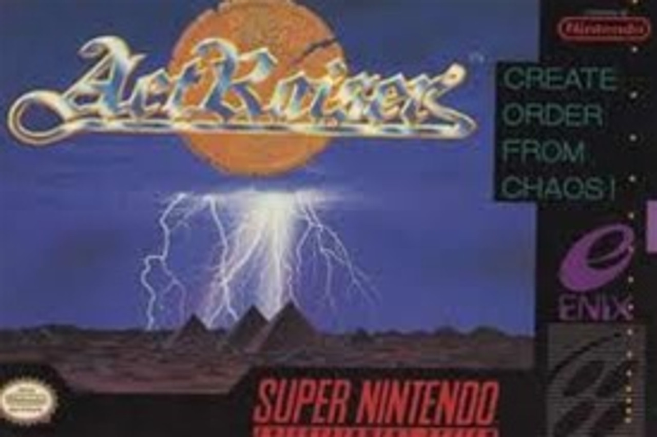 ActRaiser（アクトレイザー）【中古美品・完品・SNES北米版
